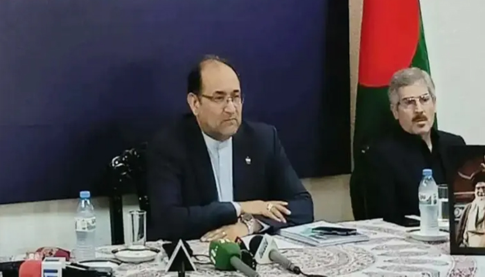 ইরানের রাষ্ট্রদূত জলিল রহীমি জাহানাবাদী।&nbsp;