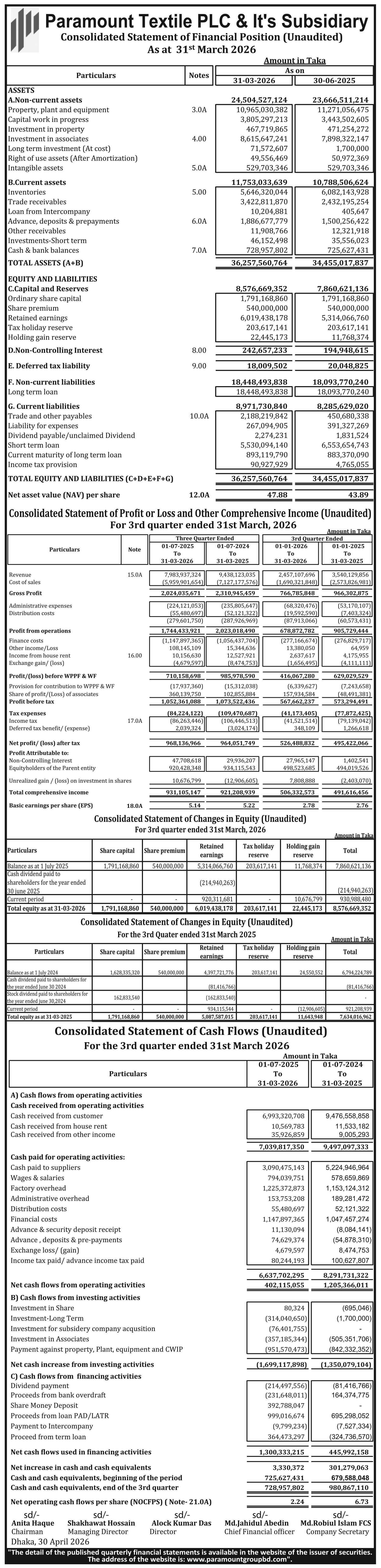Paramount Textile PLC FS.jpg