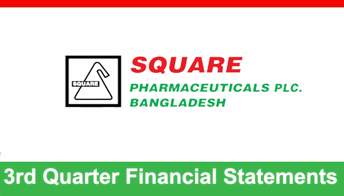 3rd Quarter Un-Audited Financial Statements of SQUARE Pharmaceuticals PLC.