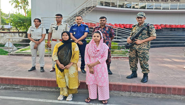 ভারতে কারাভোগ শেষে দেশে ফিরলো দুই নারী