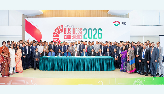 আইএফআইসি ব্যাংকের ঢাকা অঞ্চলের অর্ধ-বার্ষিক ব্যবসায়িক সম্মেলন  অনুষ্ঠিত