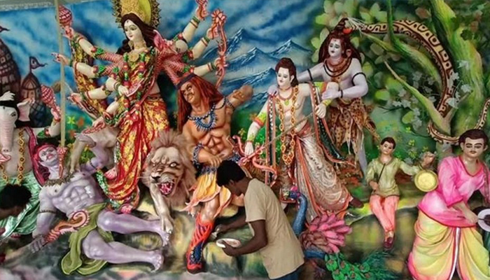 শার্শা-বেনাপোলে শারদীয় দুর্গোৎসবের প্রস্তুতি সম্পন্ন: ৩২ মণ্ডপে বইছে আনন্দের জোয়ার