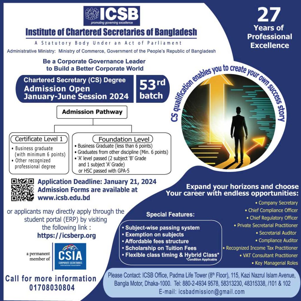 Admission-Advertisement-ICS