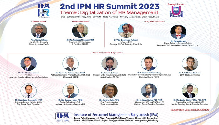 2nd International HR Summit held on 3 March 2023