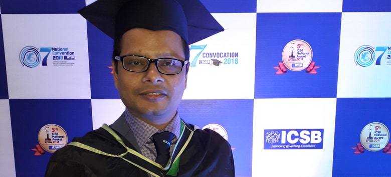 সিএস সনদ পাওয়ার পর পদোন্নতি পেলেন সজল কুমার